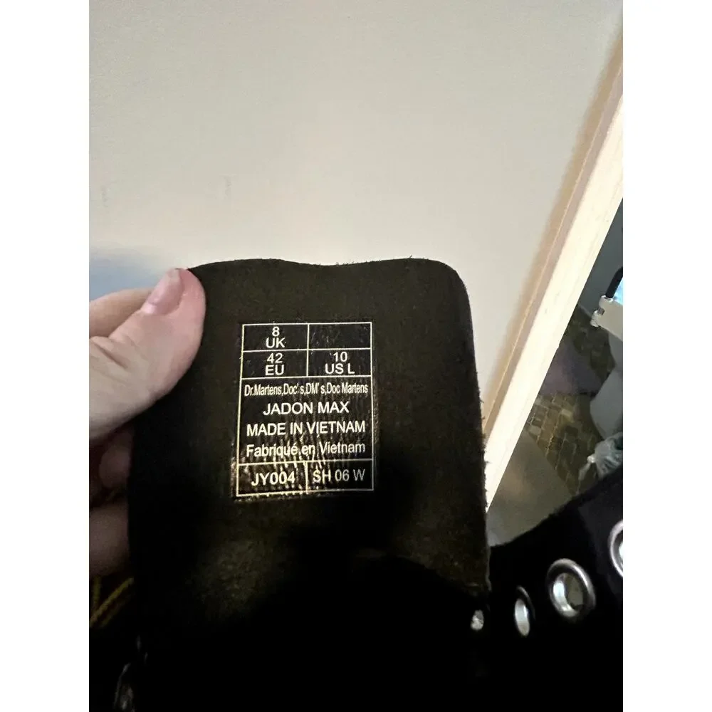 Dr Martens Jadon Max Tiger Laces size 10/EU 42